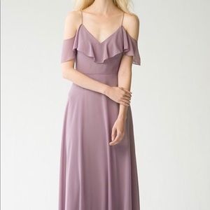 Jenny Yoo Mila Dress. Wisteria color